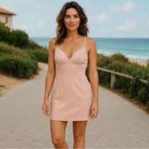 Trina Turk pink top dress size 4